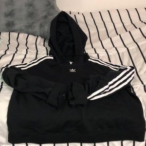 crop adidas hoodie